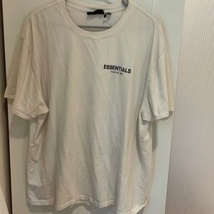 Essentials FEARS OF GOD T-Shirt, white, flowers, Size: L